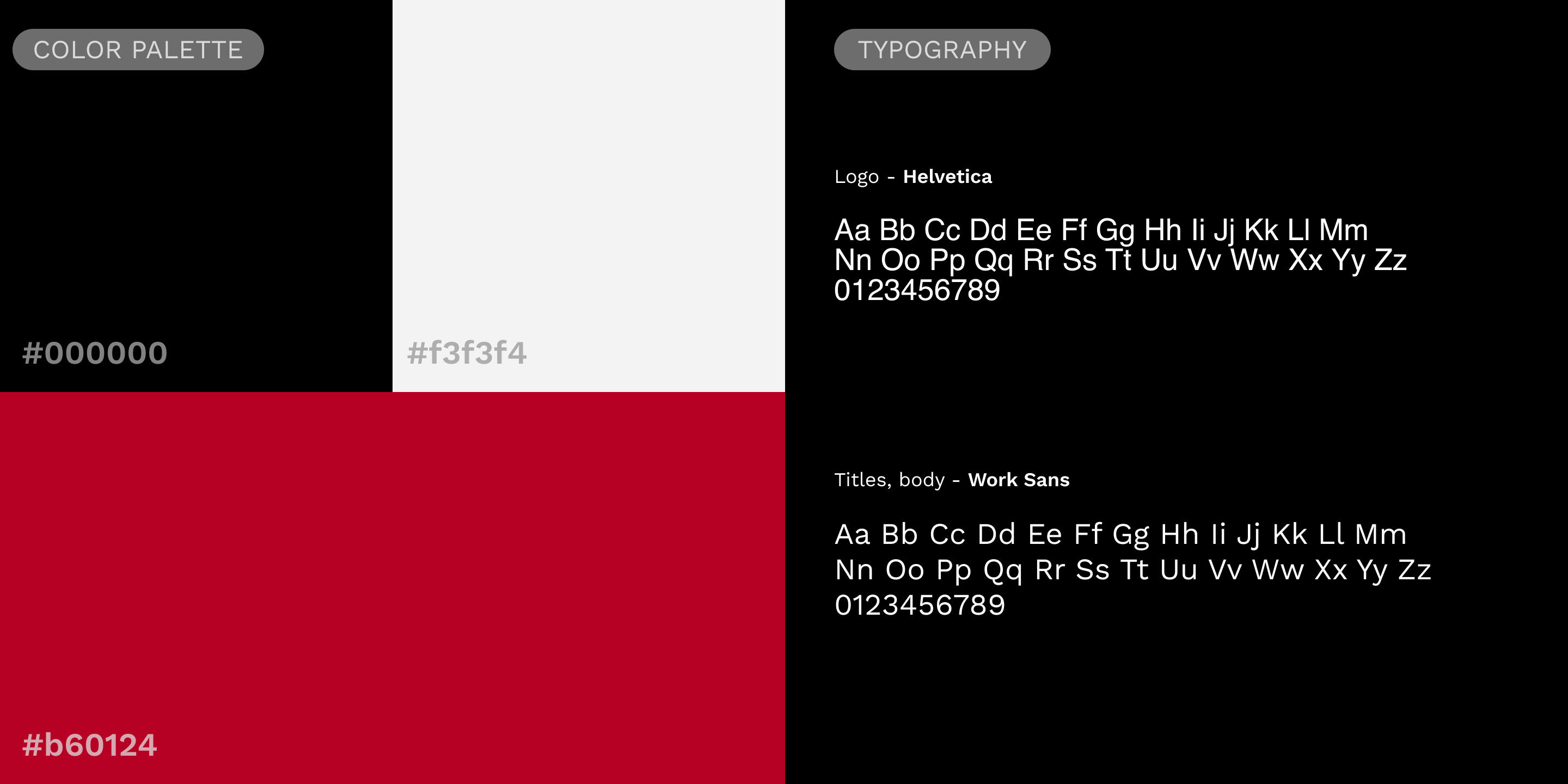 Color and typography