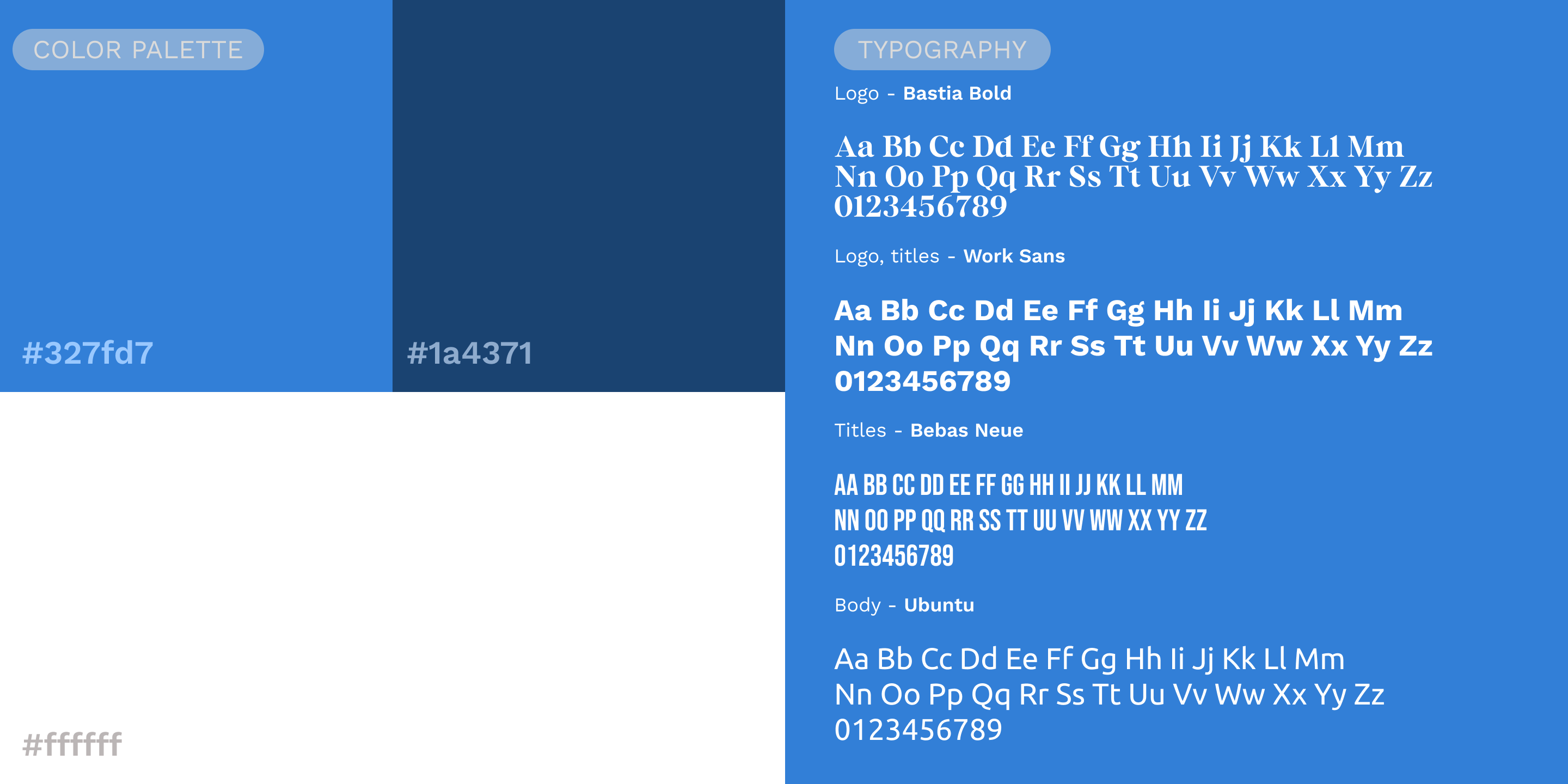 Color and typography