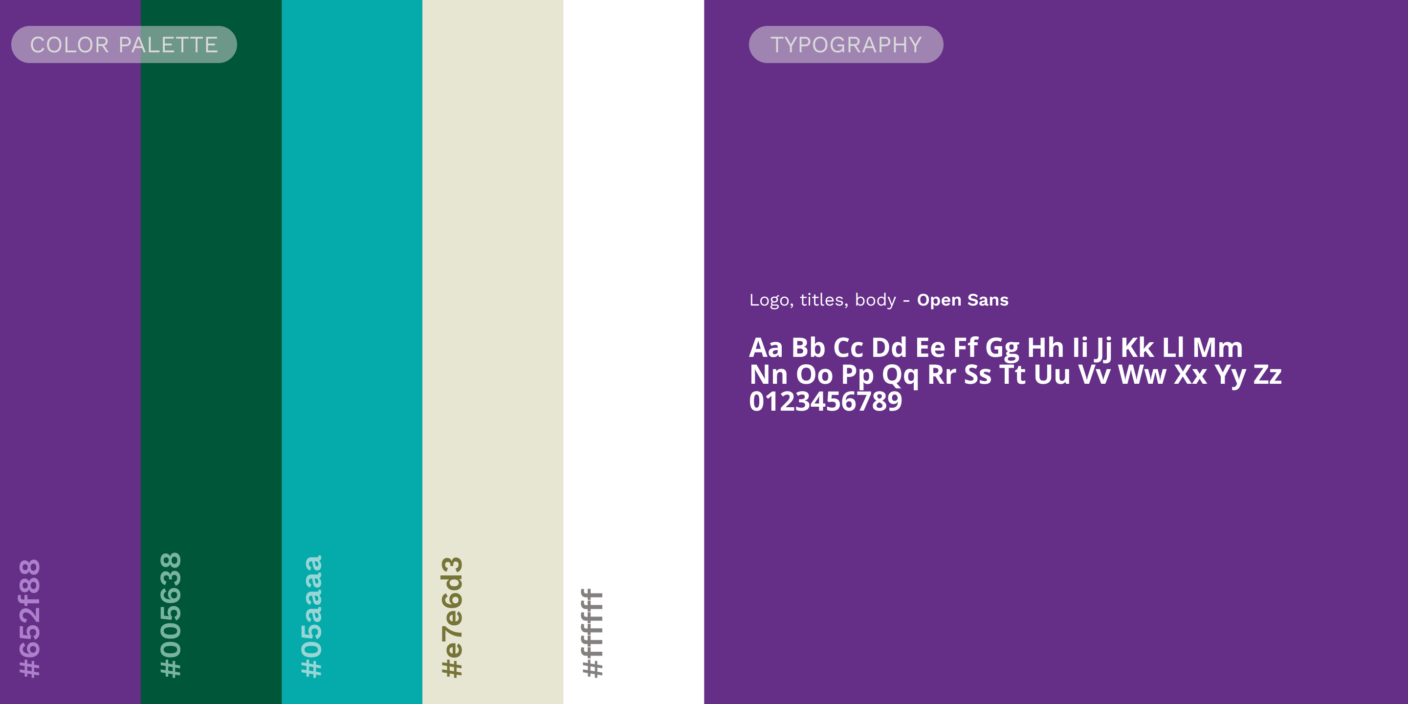 Color and typography