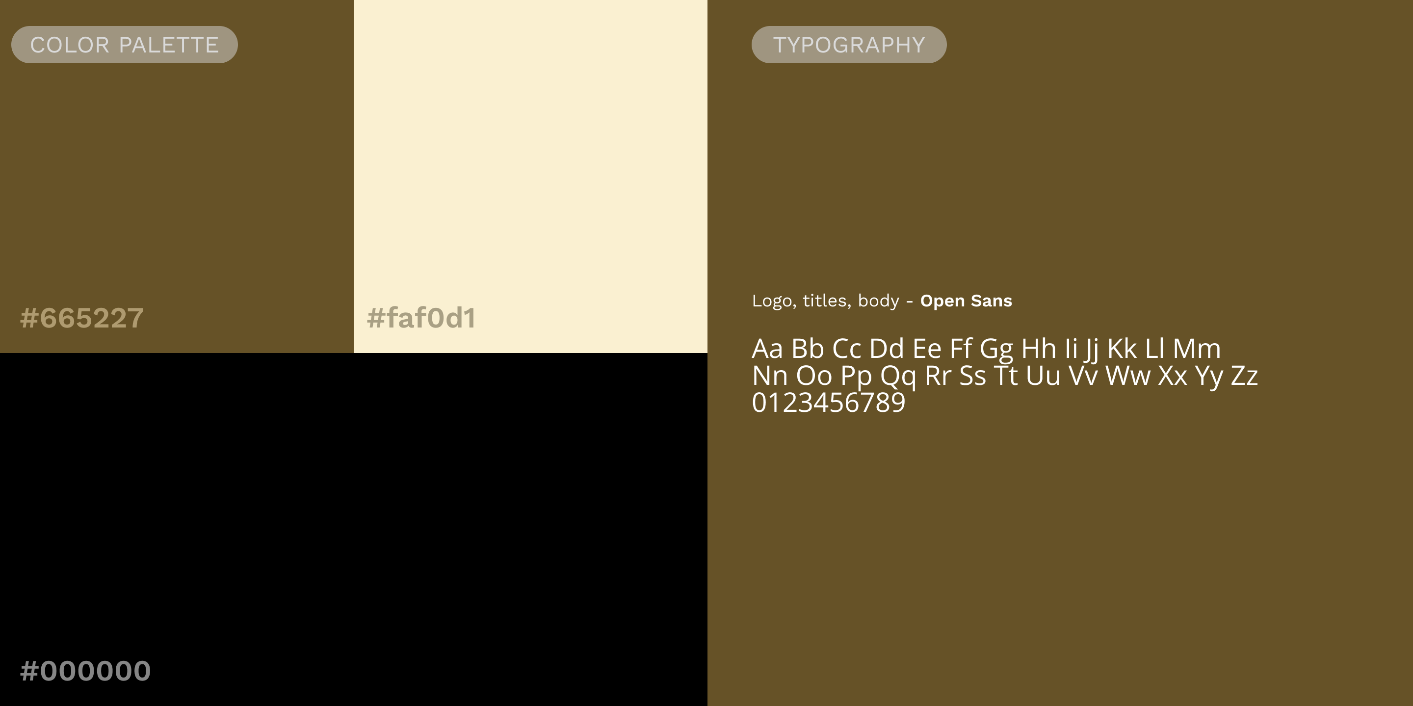Color and typography