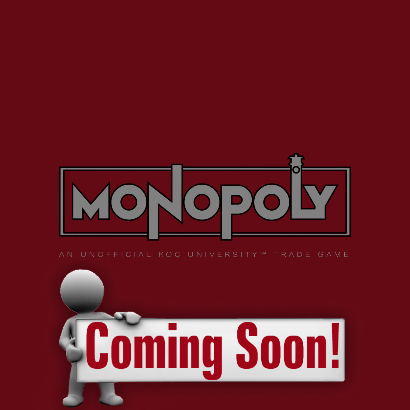 Koç University Monopoly Game Logo